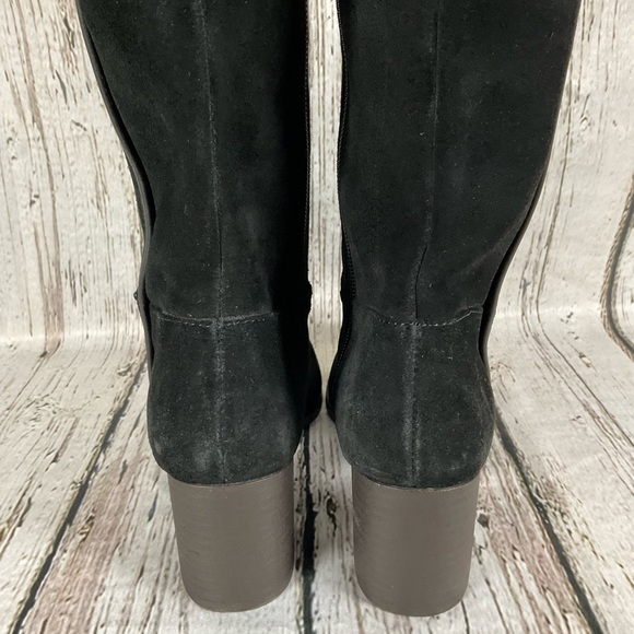 Coconuts By Matisse “Piper” Black Suede Knee High Heeled Boots Sz 6.5 NWOB - Picture 5 of 6